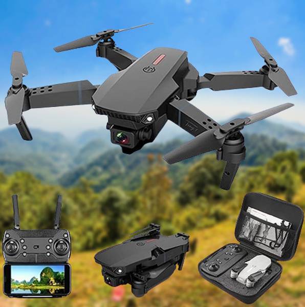 Swa Mi E88 4K HD Dual Camera with 5G WIFI Wide Angle FPV Real time1 Drone