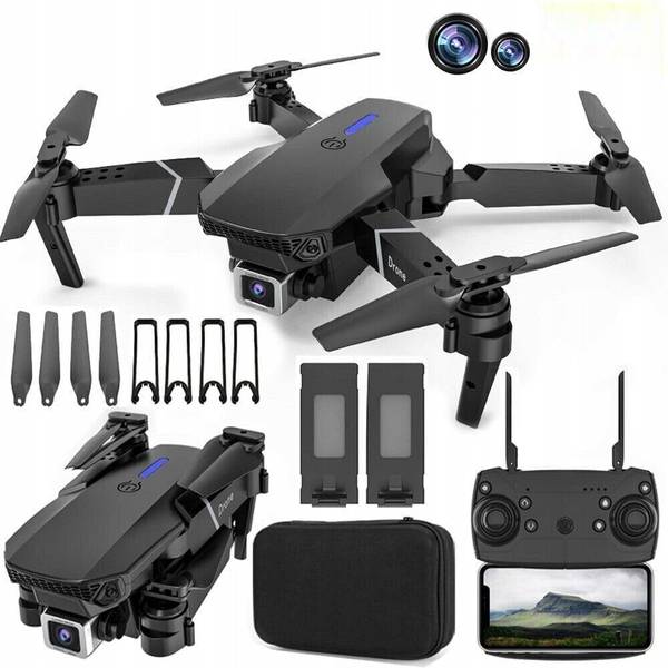 RBR Drone with 4k Camera Foldable 1080P HD Drone with FPV Live Video, Smart Gestures Drone