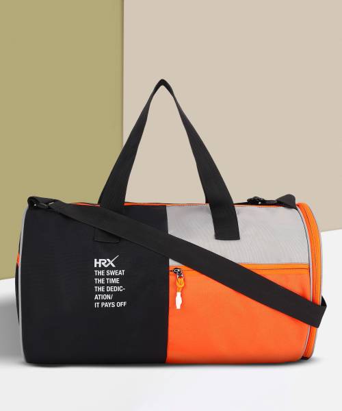 HRX by Hrithik Roshan travel duffle luggage bag / gym sports bag for men & women with shoe compartment Gym Duffel Bag