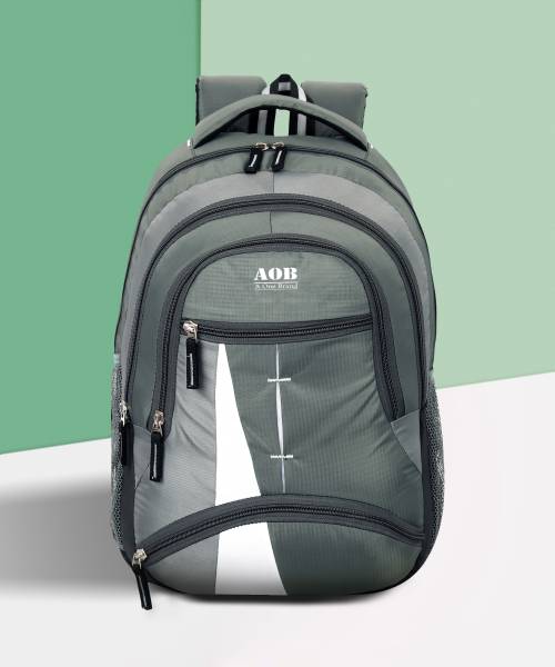 aob Laptop Backpack/School Bag/College Bag Office Casual Bag Waterproof School Bag Duffel Without Wheels