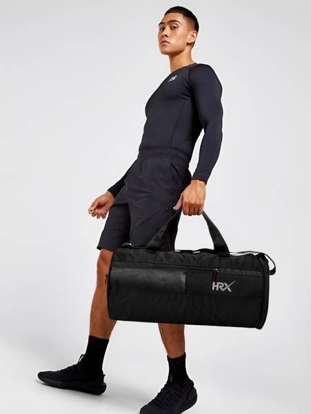 HRX by Hrithik Roshan Duffle Bags, Gym Bags for Men and Women, Mini Sports Bag with Shoe Compartment Gym Duffel Bag