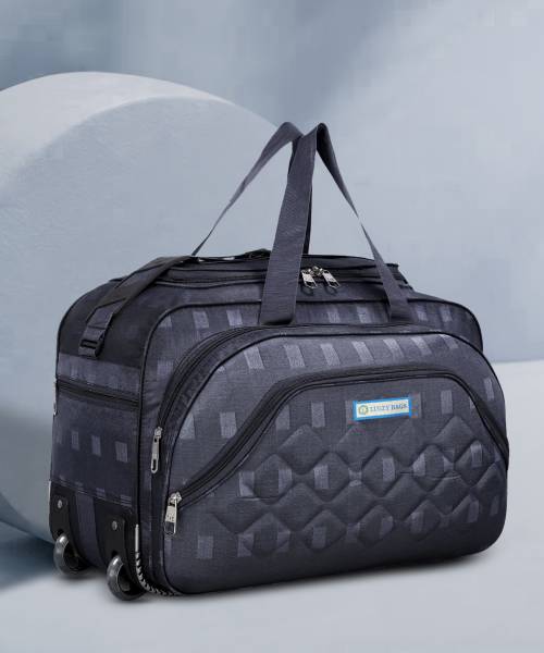 LUGZY (Expandable) A1-GREY_14 Duffel With Wheels (Strolley)