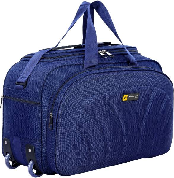 WAYCRAFT (Expandable) New Design Stylish Duffel Bag For Men & Women Duffel With Wheels (Strolley)