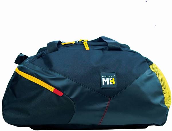 MUSCLEBLAZE (Expandable) Training Bag with Shoe Compartment, Gym Bag, Duffle Bag for Gym & Travel Gym Duffel Bag