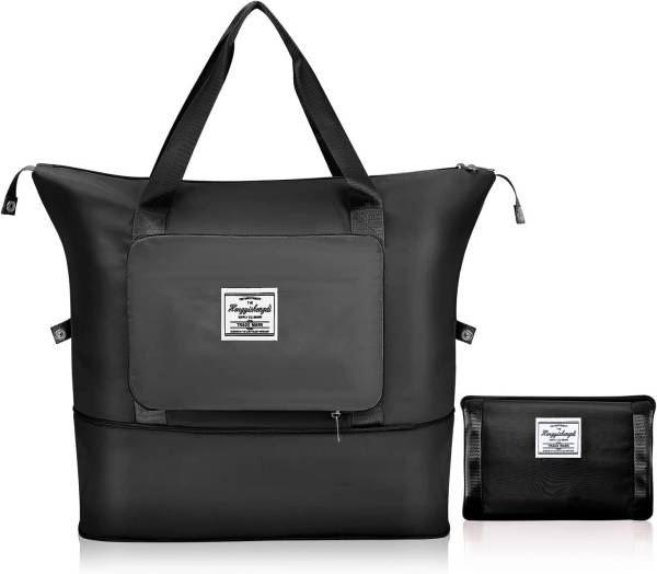 KEETLY Foldable Travel Duffel Bag Large Capacity Folding Travel Bag Travel Lightweight