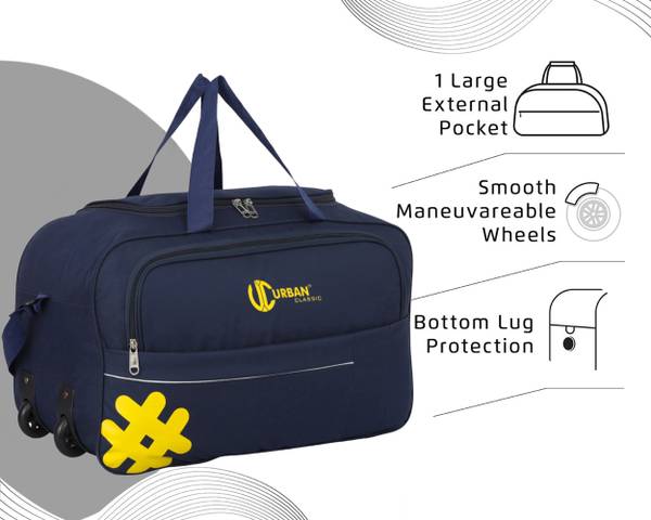 Urban Classic Luggage Bag (Expandable) Luguage bag 75 Duffel With Wheels (Strolley)