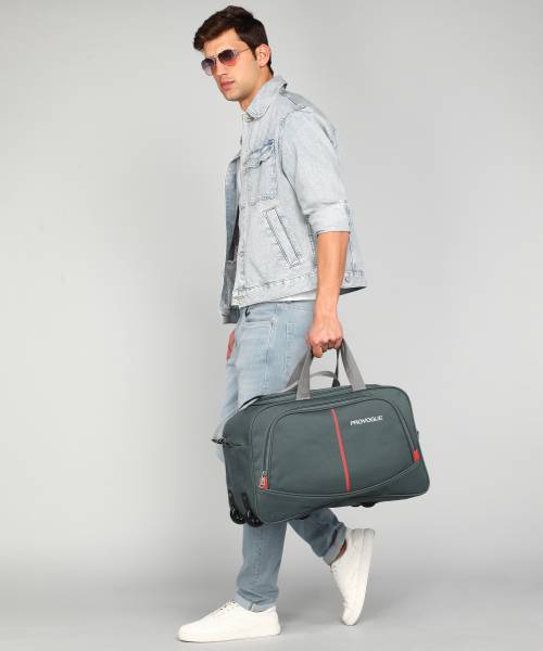 PROVOGUE (Expandable) 75L Travel Duffle Bags Luggage Wtih Wheels Duffel