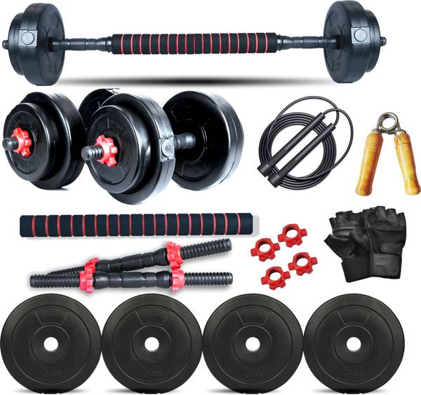 Gym Insane gym equipment set 12kg extension barbell rod set with