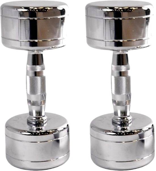 eDUST Steel Dumbbells 10 kg X 2 20 kg Set Fitness Heavy Duty