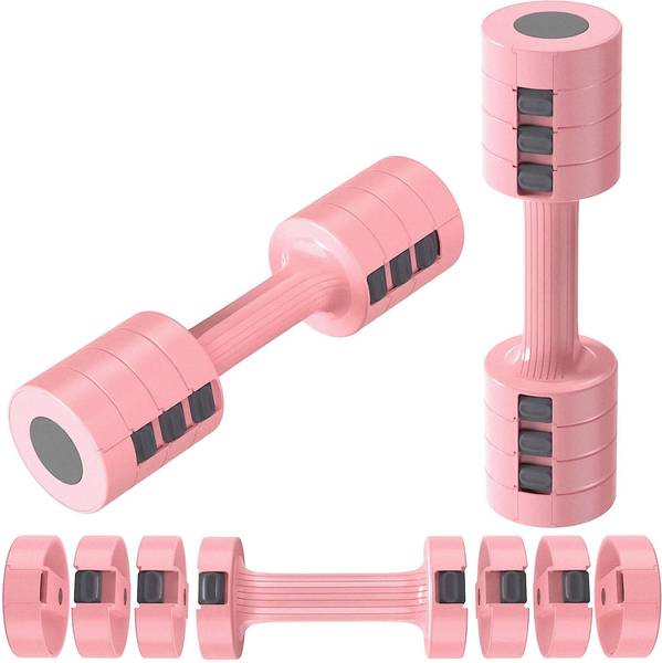 SLOVIC Adjustable Dumbbells Set for Home Gym 5kg Dumbbells Set of 2 for Women Adjustable Dumbbell