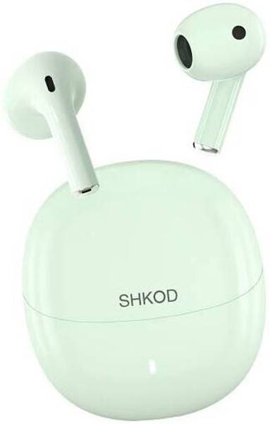 SHKOD AirLits7 Earbuds Bluetooth 5.3 ENC 25h Playtime 5 min Fast Charging, Earphone Cable Organizer
