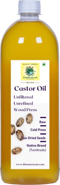 iFarmerscart Castor Oil | Cold Press Castor Oil Plastic Bottle