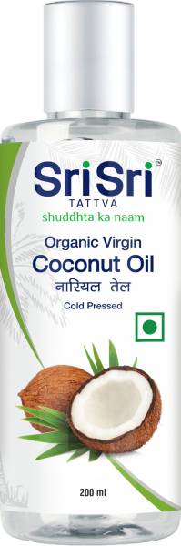 Sri Sri Tattva Organic Virgin Coconut Oil Coconut Oil Plastic Bottle