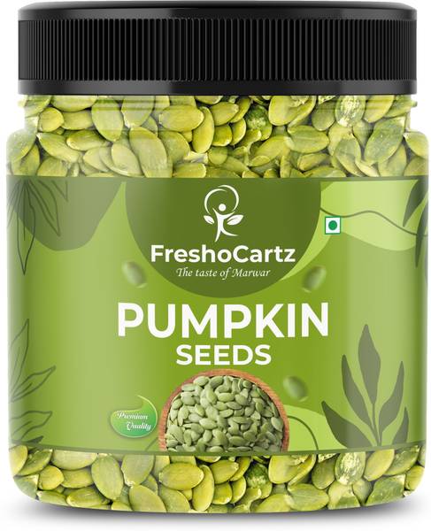 FreshoCartz Raw Pumpkin Seeds For Eating, Protein and Fiber Rich Superfood Pumpkin Seeds