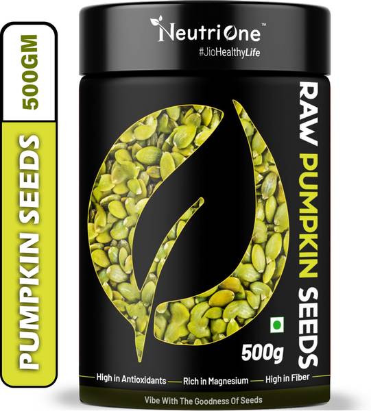 NeutriOne Raw Pumpkin Seeds for Boost Immunity With Fiber,Protein,Fat