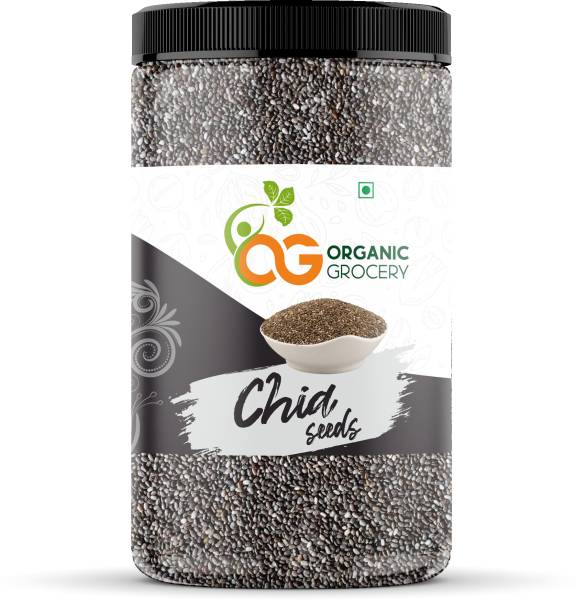Organic Grocery Chia Seeds Healthy Snacks For Eating / Super Food Chia Seeds