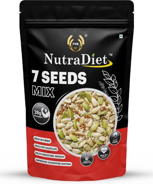 VGBNP VGBNP 100% Natural & Original 7 in 1 Super Seeds Mix, Antioxidant Seed Mix 500g Mixed Seeds
