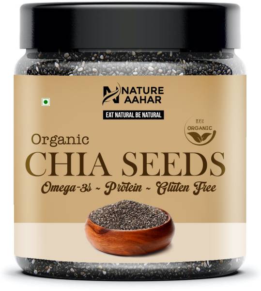 Nature Aahar Premium Natural Chia Seeds | High In Protein & Fiber Chia Seeds