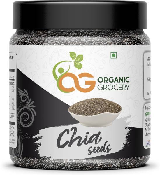 Organic Grocery Chia Seeds Healthy Snacks For Eating / Super Food Chia Seeds