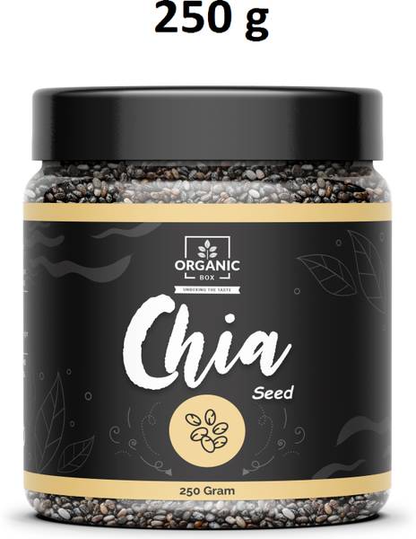 Organic Box Raw Chia Seeds For Eating Unroasted chia Seeds ,Weight loss,Immunity Booster Chia Seeds