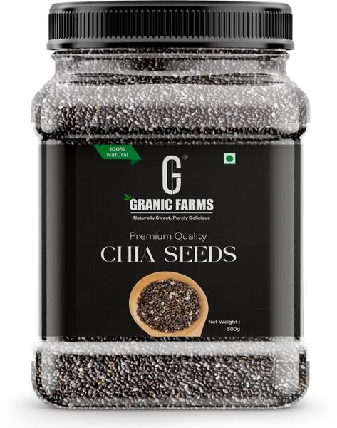 Granic Farms Raw Chia Seeds for weight Loss with Omega 3, Calcium and Fiber Rich | Chia Seeds