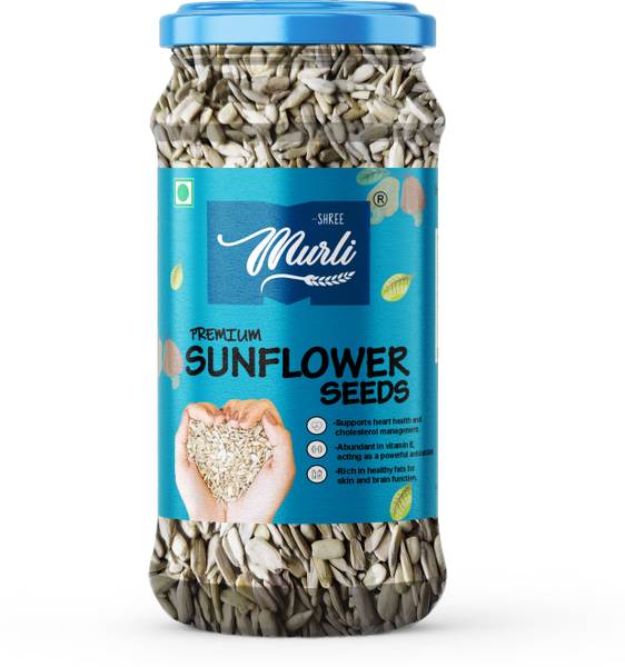SHREE MURLI Sunflower Seeds for Eating | High in Protein and Fibers Sunflower Seeds