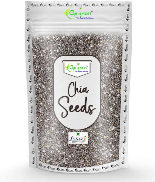 GO GRASS Chia Seed, Gluten Free, Vegan, Raw, Keto Friendly Chia Seeds