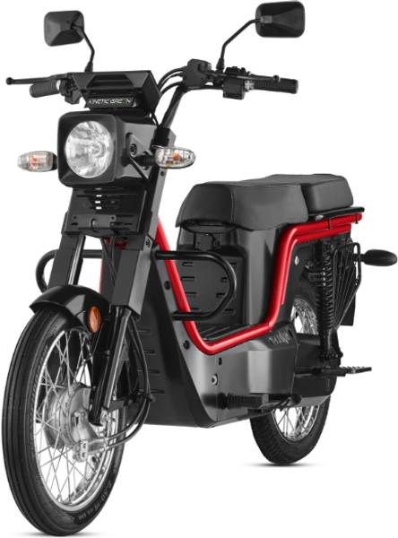 Kinetic Green E Luna X2 Booking for Ex-Showroom Price (with Portable Charger, Mulberry Red)