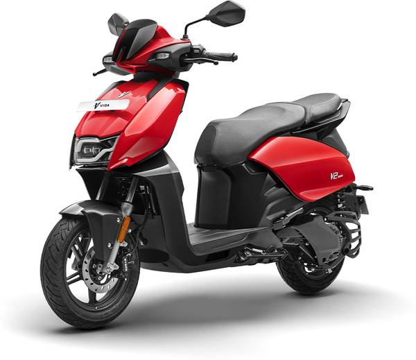 VIDA V2 Lite Electric Scooter by Hero MotoCorp Booking for Ex-Showroom Price (with Portable Charger, Glossy Sports Red)