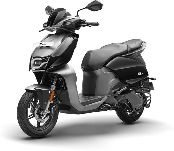 VIDA V2 Plus Electric Scooter by Hero MotoCorp Booking for Ex-Showroom Price (with Portable Charger, Glossy Black)