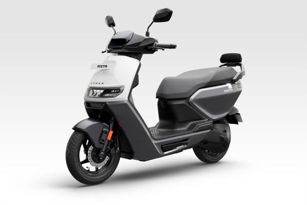 Ather Rizta Z 2.9 kWh Battery Booking for Ex-Showroom Price (with Portable Charger, Deccan Grey Duo)