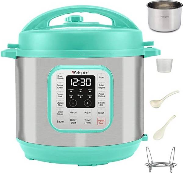 Wellspire Instant Pot with #304 Stainless Steel Inner Pot Electric Pressure  Cooker - Price History