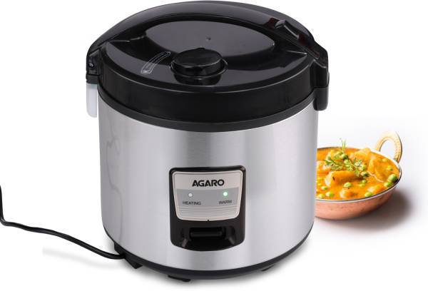 AGARO Regency Electric Rice Cooker, Ceramic Coated Inner Bowl, Electric Rice Cooker