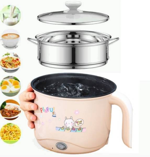 GAMADIYN BAZAAR Egg Boiling Cooker full Automatic Non-Stick Cooker Travel Mini Rice Cook Rice Cooker, Travel Cooker, Egg Boiler, Egg Cooker