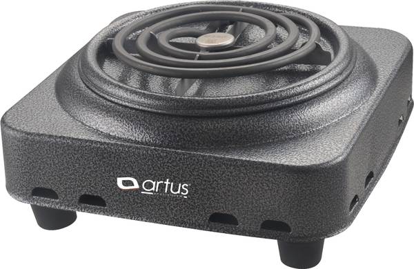 Artus 1000 Watt (CUTE) Portable Coil Electric Stove (Copper Wire with 6 Amp plug) Electric Cooking Heater