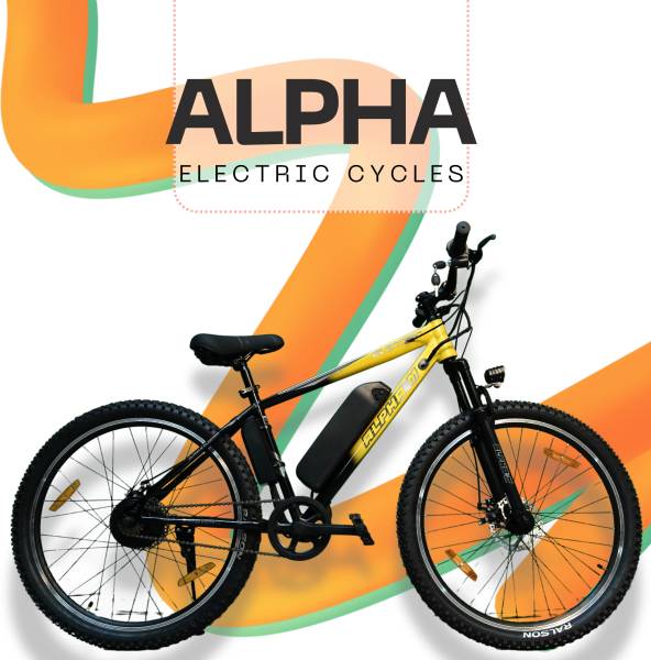 Virtus Motors ALPHA M 27.5 inches Single Speed Lithium-ion (Li-ion) Electric Cycle