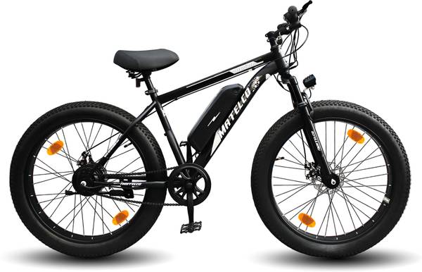 MATELCO FAT BIKE EA 26x400 TYRE 26 inches Single Speed Lithium-ion (Li-ion) Electric Cycle
