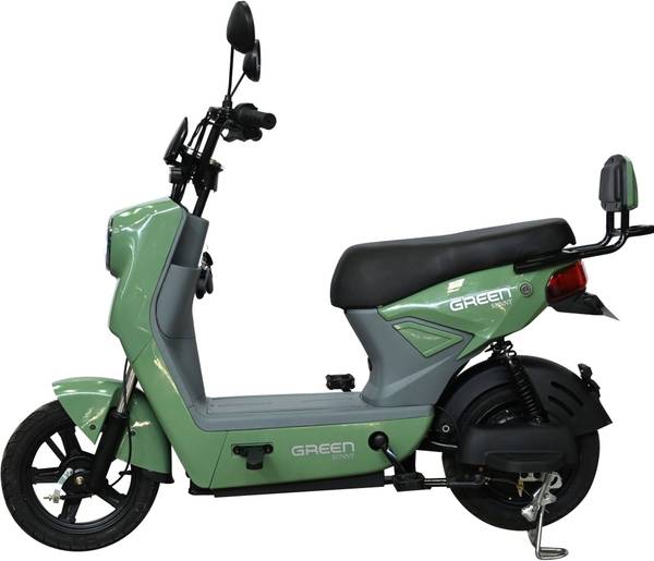 Green Sunny White 40KM Range 10 inches Single Speed Lead-acid (SLA) Electric Cycle
