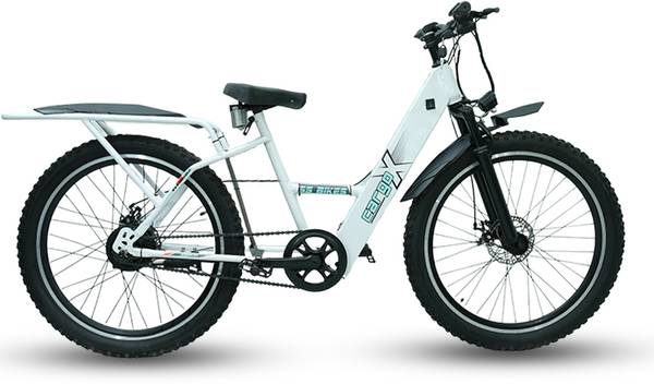 SS Bikes CargoX Heavy Duty Electric Cycle | 50 KM Range | 36V/10AH Battery| 350W Motor 27.5 inches Single Speed Lithium-ion (Li-ion) Electric Cycle