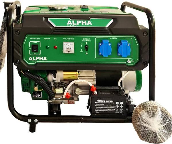 GSCPT Alpha City Light Power A3600, 3000 WATT Electric Start Petrol Generator 3000 W 0 Electric Generator