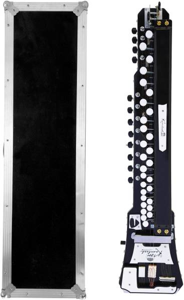 The Kamlesh Indian Banjo (Bulbul Tarang) with Protective Box - 29 Keys Solid Body Electric Guitar