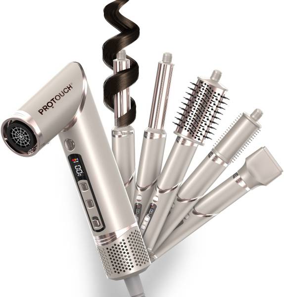 PROTOUCH Airshot All in 1 Hair Multi Styler for Curl, Smooth, Dry, Blow & Volume Electric Hair Styler
