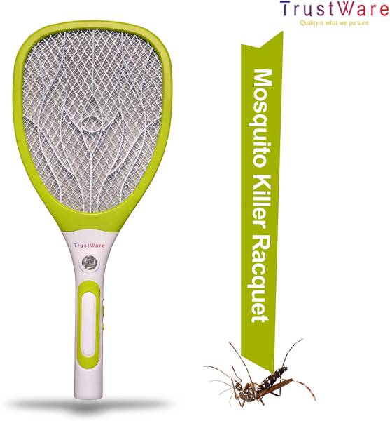 Trust Ware Rechargeable Mosquito Bat Racket Electric Insect Killer Indoor, Outdoor