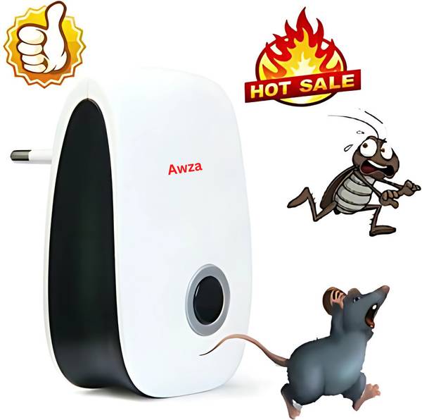 awza Ultrasonic Pest Repeller: Mosquito Killer & Insect Control Device Electric Insect Killer Indoor
