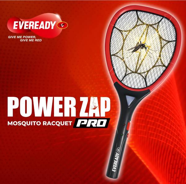 Eveready POWER ZAP MOSQUITO RACQUET PRO Electric Insect Killer Indoor, Outdoor