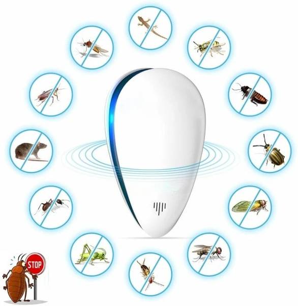 BM Tech Ultrasonic Electric Pest Machine to Lizard,Rat,Mosquito Cockroach Electric Insect Killer Indoor, Outdoor