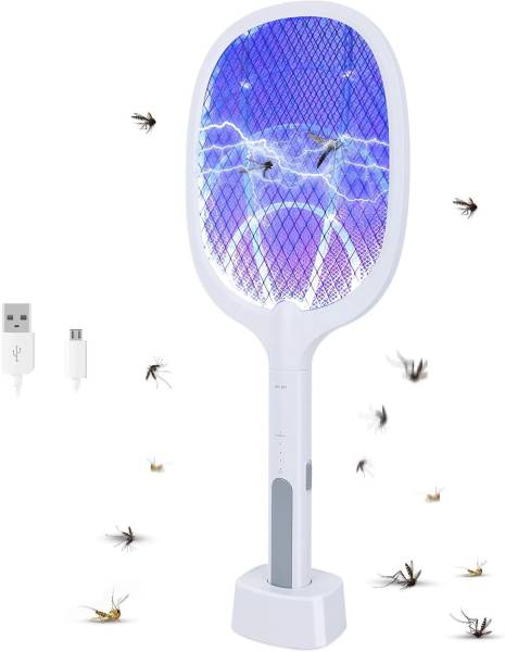 Coroid Anti-Mosquito Racket insect Gnats,Fruit flies,moths,mosquito Fly swetter ,Bat Electric Insect Killer Indoor, Outdoor