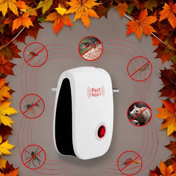 LifoDora Pest Repellent Machine For Home Ultrasonic Insects Mosquito Killer PEST-4832 Electric Insect Killer Indoor, Outdoor
