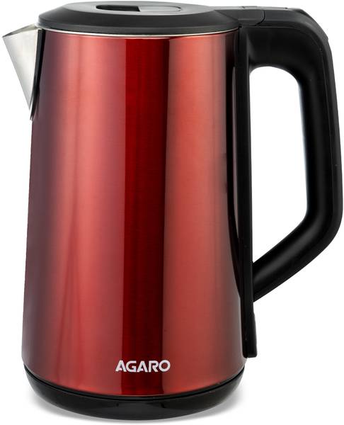 AGARO Insignia Electric Kettle, Double Layered Kettle, Electric Kettle