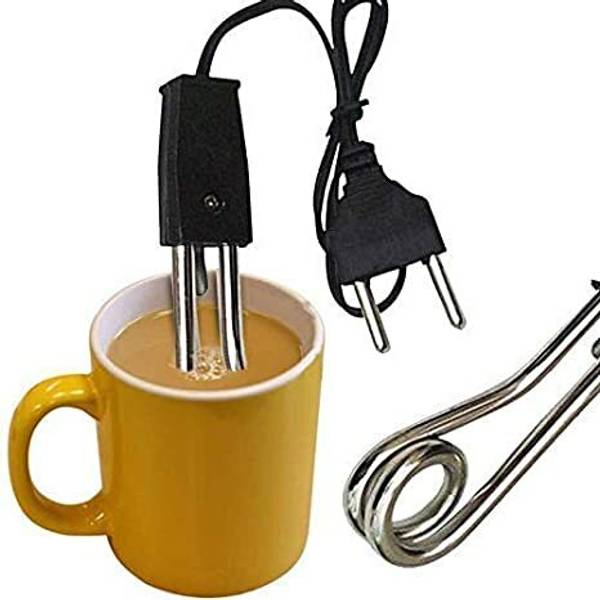 Flysmart Electric Mini Immersion Rod Water Heater 250 W Shock Proof Immersion Heater Rod